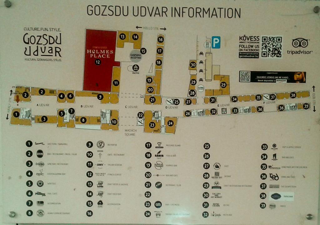 Gozsdu Spacious Budapeste